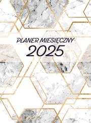 Opakowanie Planer 2025 miesięczny duży 2 geometryczny