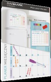 Opakowanie Planer miesięczny Classic z markerem i gąbką