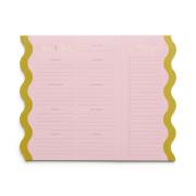 Opakowanie Planer posiłków z magnesem - Pink & Chartreuse