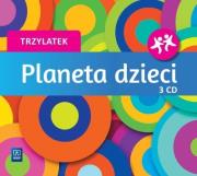 Okładka książki Planeta dzieci Trzylatek.Kpl. 3 płyt CD WSIP