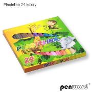 Opakowanie Plastelina 24 kolorów