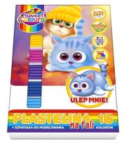 Opakowanie Plastelina na fali 16 kolorów