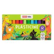 Plastelina szkolna 12 kolorów EASY. Wydawca: Easy Stationery. Dadada.pl Opakowanie Plastelina szkolna 12 kolorów EASY
