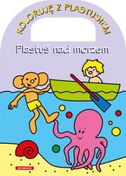 Plastuś nad morzem. Koloruję z Plastusiem. Autor: Kownacka Maria, Judyta Julia Wodnicka, Jarosław Żukowski. Dadada.pl Okładka książki Plastuś nad morzem. Koloruję z Plastusiem