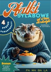 Okładka książki Płatki sylabowe od Pana Krokodyla