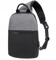 Opakowanie Plecak męski na jedno ramię R-bag Magnet Grey