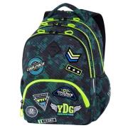 Opakowanie Plecak młodzieżowy Bentley Badges Boys Green