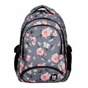 Opakowanie Plecak szkolny Róże szary