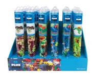 Opakowanie Plus Plus Display Tuby Mix Dinozaurów 24 Tuby