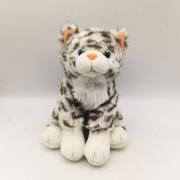 Opakowanie Pluszowy kot w szare paski