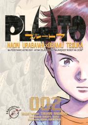 Pluto 2. Autor: Urasawa Naoki, Tezuka Osamu. Dadada.pl Okładka książki Pluto 2