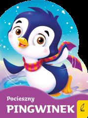 Okładka książki Pocieszny pingwinek. Wykrojnik