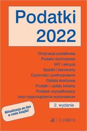 Okładka książki Podatki 2022 z aktualizacją online. Wydanie 2.