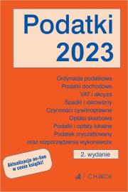 Okładka książki Podatki 2023 z aktualizacją online