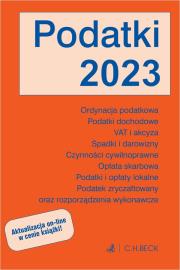 Okładka książki Podatki 2023 z aktualizacją online