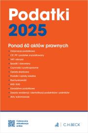 Podatki 2025 z aktualizacją online. Autor: Opracowanie zbiorowe. Dadada.pl Okładka książki Podatki 2025 z aktualizacją online