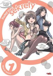 Podejrzane sekrety. Tom 1. Autor: Wakou Honna. Dadada.pl Okładka książki Podejrzane sekrety. Tom 1