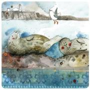 Opakowanie Podkładka pod kubek C130 Foki