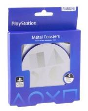 Opakowanie Podkładki PlayStation 5 metal coasters 4 sztuki