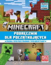 Okładka książki Podręcznik dla początkujących. Całkiem nowe wydanie 2024. Minecraft