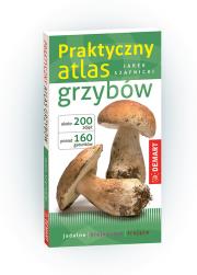 Podręczny atlas grzybów. Autor: Jarek Szafnicki. Dadada.pl Okładka książki Podręczny atlas grzybów