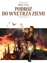 Podróż do wnętrza ziemi. Autor: Curd Ridel, Frédéric Garcia. Dadada.pl Okładka książki Podróż do wnętrza ziemi