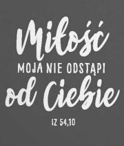 Opakowanie Podstawka korkowa - Miłość moja nie odstąpi