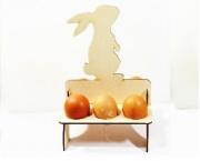 Podstawka pod 6 jajek do ozdabiania Królik. Wydawca: Galeria Hobby. Dadada.pl Opakowanie Podstawka pod 6 jajek do ozdabiania Królik