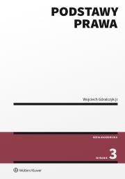 Podstawy prawa. Autor: Góralczyk Wojciech. Dadada.pl Okładka książki Podstawy prawa