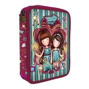 Opakowanie Podwójny Piórnik z Wyposażeniem Gorjuss Fairground