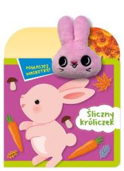 Okładka książki Pogłaszcz maskotkę! Śliczny króliczek