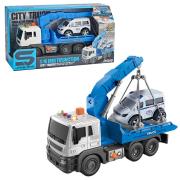 Opakowanie Pojazd z dźwigiem i autem