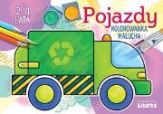 Okładka książki Pojazdy - kolorowankamalucha 2-4 lata