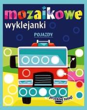 Pojazdy. Mozaikowe wyklejanki. Wydawca: Trefl Books. Dadada.pl Opakowanie Pojazdy. Mozaikowe wyklejanki