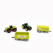 Opakowanie Pojazdy rolnicze metalowe 4szt