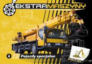 Pojazdy specjalne. Ekstramaszyny. Autor: Kochanowska-Sabljak Agnieszka, Regner Marek. Dadada.pl Okładka książki Pojazdy specjalne. Ekstramaszyny