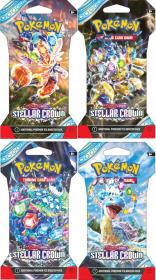 Opakowanie Pokemon TCG Scarlet & Violet Stellar Crowns Sleeved Booster 1szt.mix