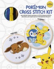 Pokémon Cross Stitch Kit. Wydawca: David and Charles. Dadada.pl Opakowanie Pokémon Cross Stitch Kit