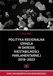 Okładka książki Polityka regionalna Izraela w okresie...