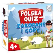 Polska Quiz Zakopane i Góry 4+. Wydawca: Kangur. Dadada.pl Opakowanie Polska Quiz Zakopane i Góry 4+