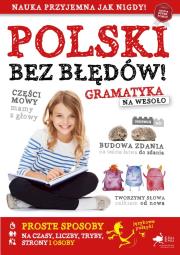 Polski bez błędów. Gramatyka  na wesoło wyd. 2023. Autor: Opracowanie zbiorowe. Dadada.pl Okładka książki Polski bez błędów. Gramatyka  na wesoło wyd. 2023