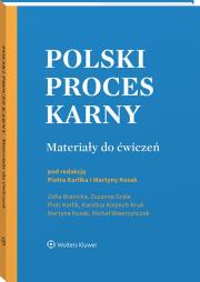 Okładka książki Polski proces karny. Materiały do ćwiczeń.