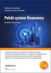 Okładka książki Polski system finansowy Wybrane zagadnienia