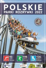 Polskie Parki Rozrywki 2022. Autor: Opracowanie zbiorowe. Dadada.pl Okładka książki Polskie Parki Rozrywki 2022
