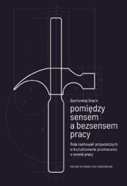 Pomiędzy sensem a bezsensem pracy. Rola zachowań przywódczych w kształtowaniu przekonania o sensie pracy. Autor: Bartłomiej Brach. Dadada.pl Okładka książki Pomiędzy sensem a bezsensem pracy. Rola zachowań przywódczych w kształtowaniu przekonania o sensie pracy