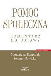 Okładka książki Pomoc społeczna. Komentarz do ustawy
