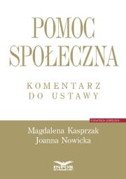 Okładka książki Pomoc społeczna. Komentarz do ustawy