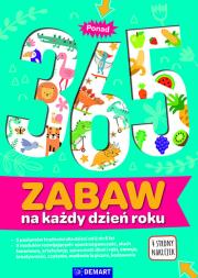 Ponad 365 zabaw na każdy dzień w roku. Autor: Opracowanie zbiorowe. Dadada.pl Okładka książki Ponad 365 zabaw na każdy dzień w roku