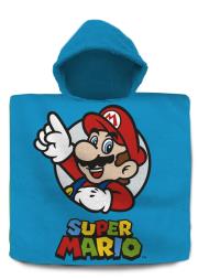 Poncho Super Mario 120x60 cm NO-512P. Wydawca: Kids Euroswan. Dadada.pl Opakowanie Poncho Super Mario 120x60 cm NO-512P