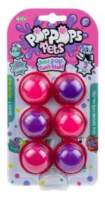 Opakowanie Pop Pops Pets. Figurki slime 6szt.